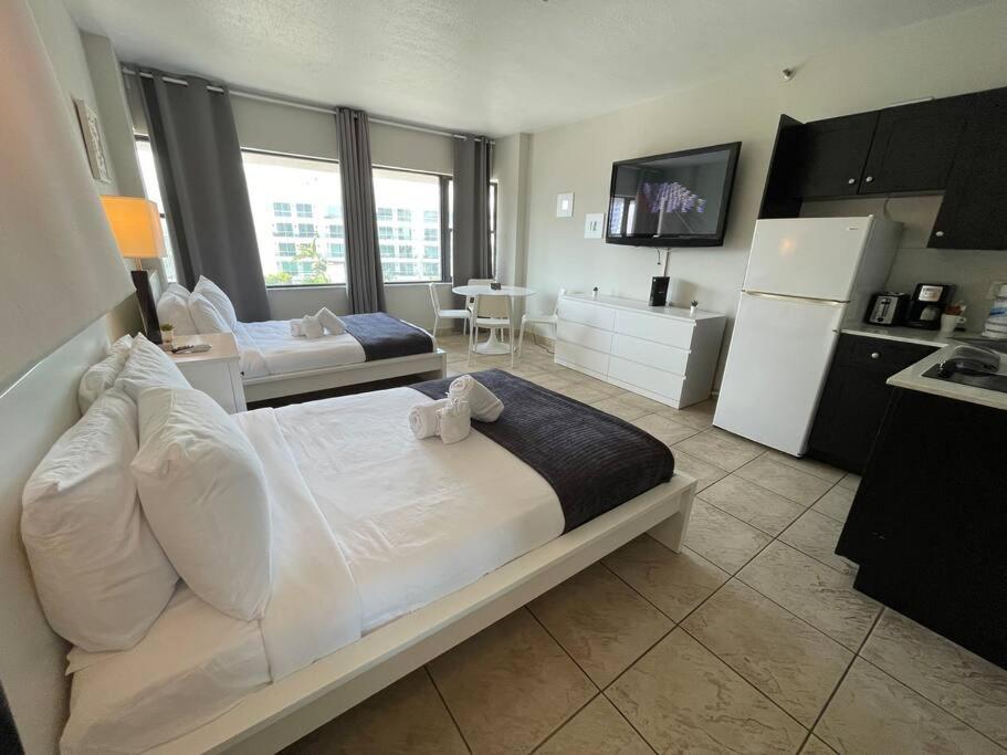 Charming Studio City View! Miami Beach Exteriör bild
